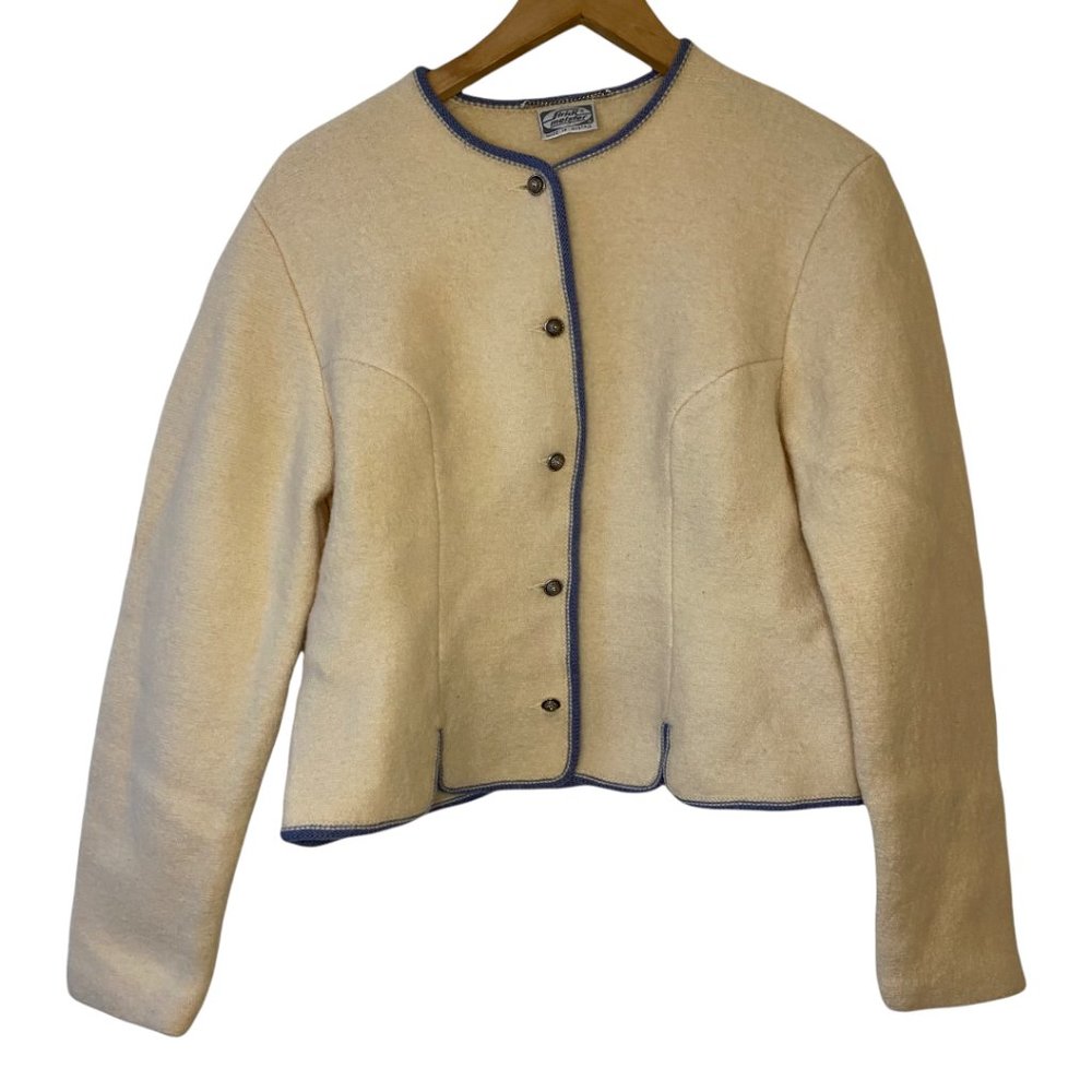 Strick Meister of Austria Vintage 100% Wool Blazer - Picture 1 of 11